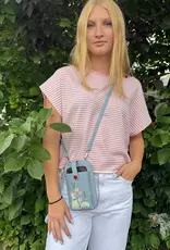 ESPE Étui cellulaire Chat cléo - Bleu pâle