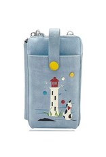 ESPE Étui cellulaire Chien Milo - Bleu pâle