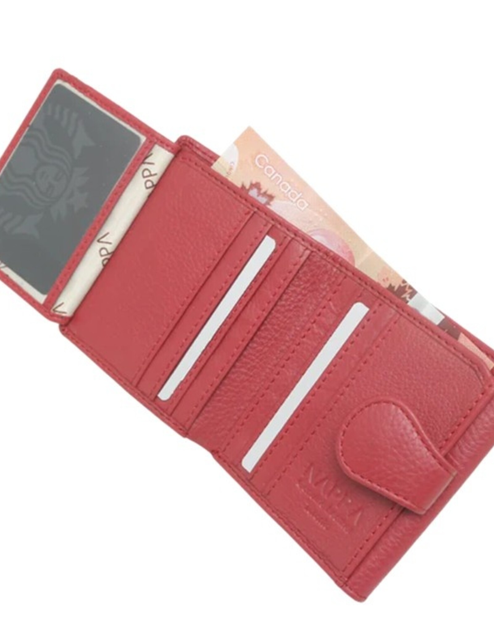 Petit portefeuille - Claire rouge