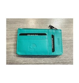 Porte-Cartes- Allie Vert - Turquoise