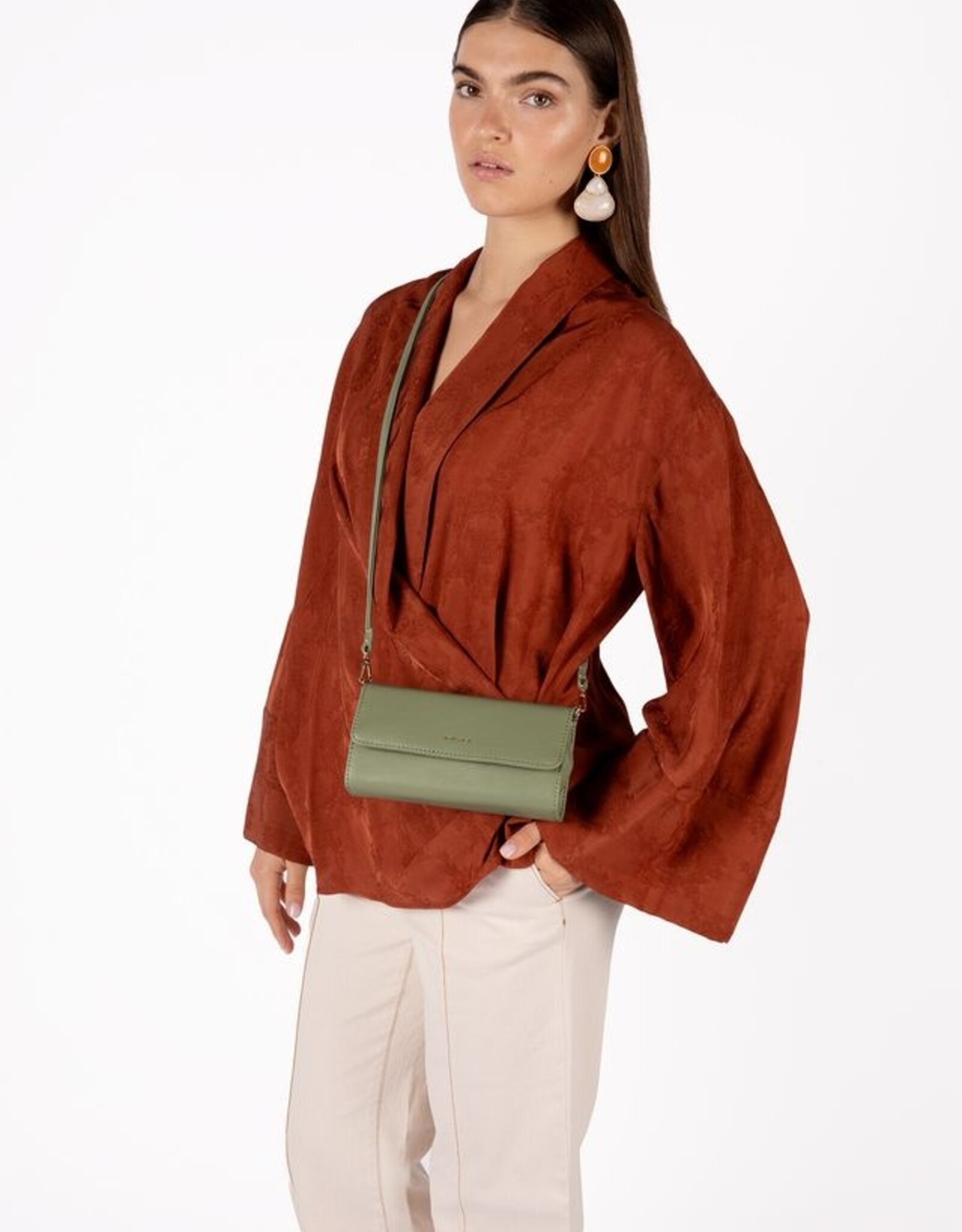 Matt & Nat Drewfull crossbody - Fennel