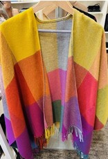 Fraas Châle - Carreaux Multi