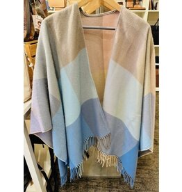 Fraas Châle - Carreaux Multi-pastel