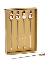 Pics à Hors d'oeuvre - Bonhomme de neige