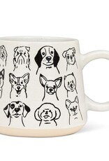 Tasse artisan - Chiens Multi