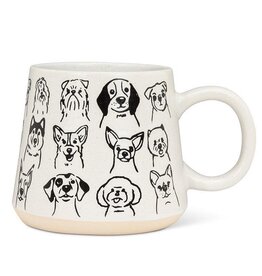 Tasse artisan - Chiens Multi