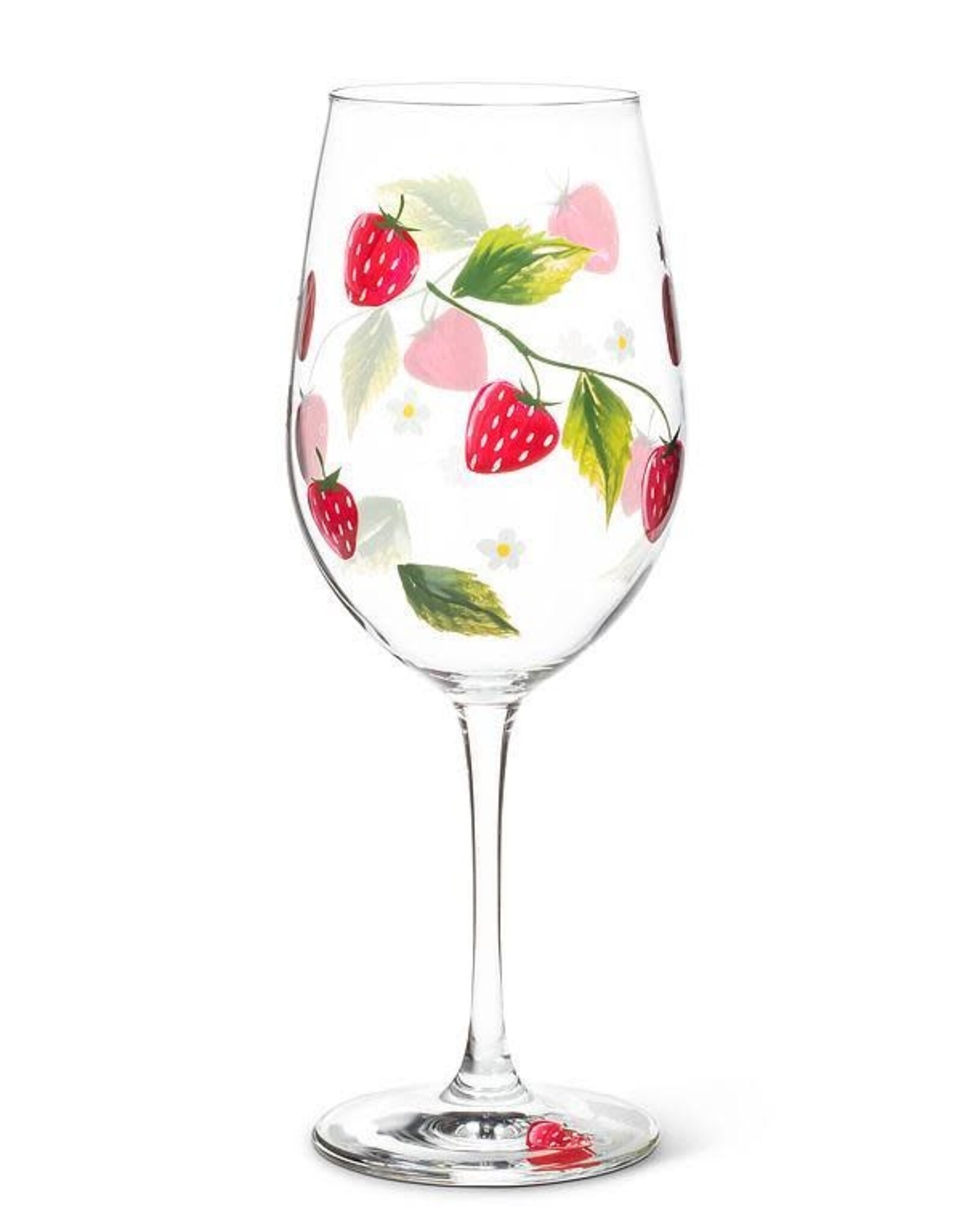 Verre à vin - Fraise