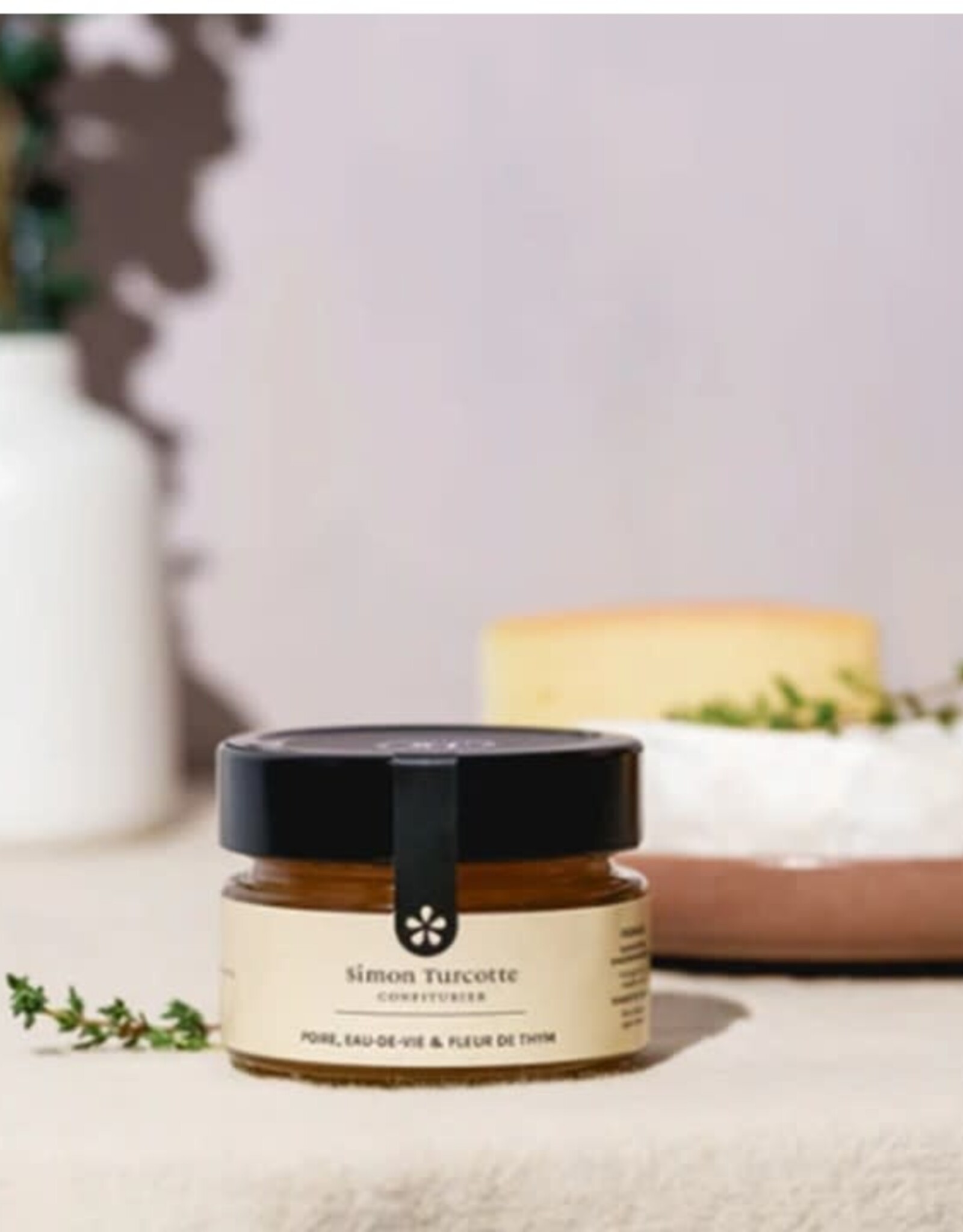 Simon Turcotte confiturier Tartinade pour fromage Poire eau-de-vie