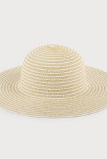Caracol Chapeau de plage - Rayures blanche