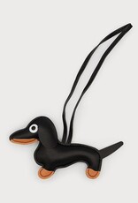 Caracol Breloque Chien - Noir