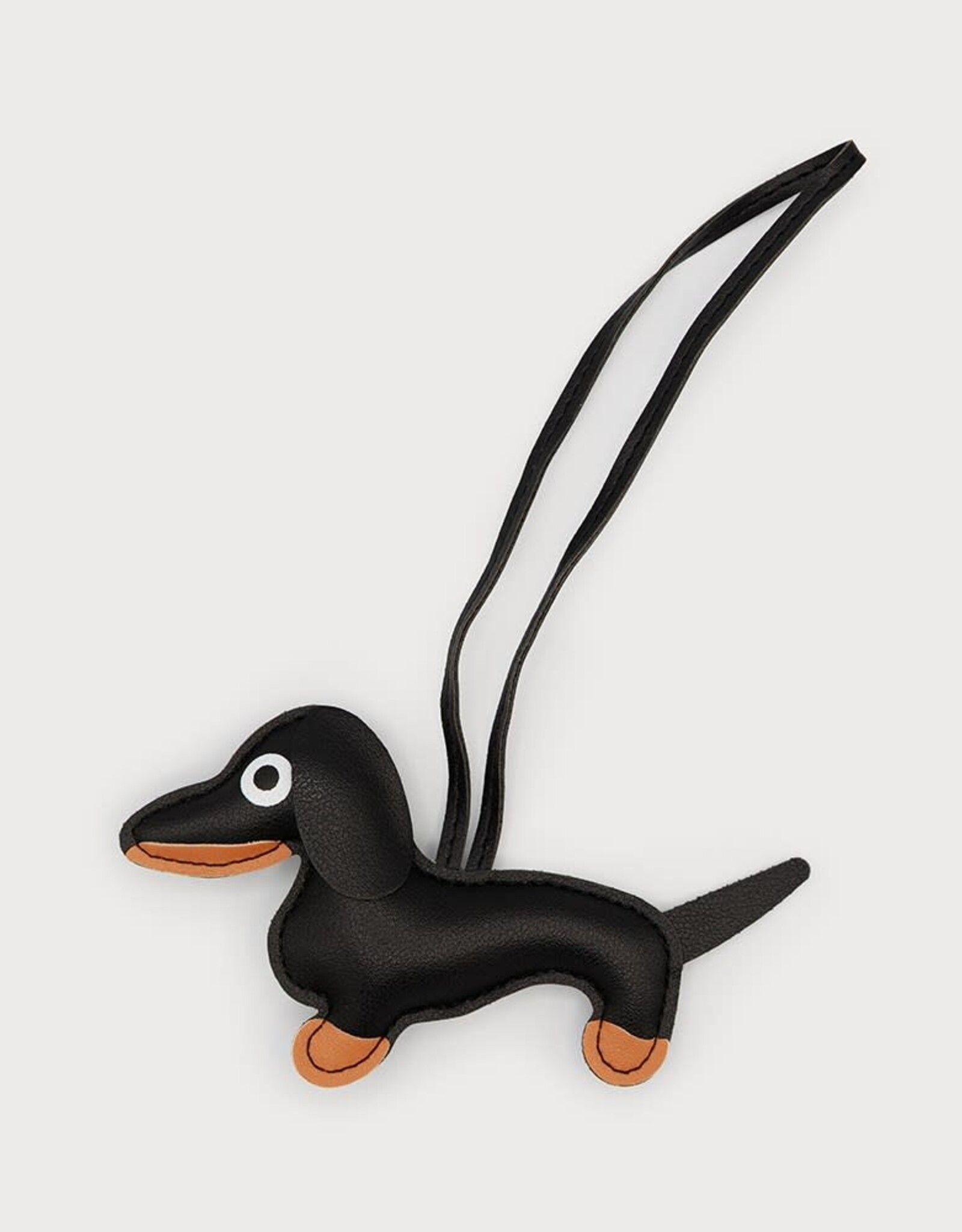 Caracol Breloque Chien - Noir