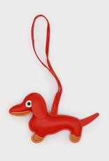 Caracol Breloque Chien - Rouge