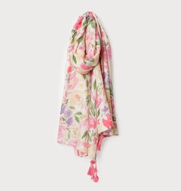 Caracol Foulard 6201 - Floral Rose