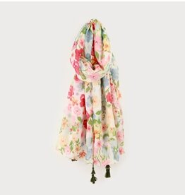 Caracol Foulard 6201 - Floral Sky