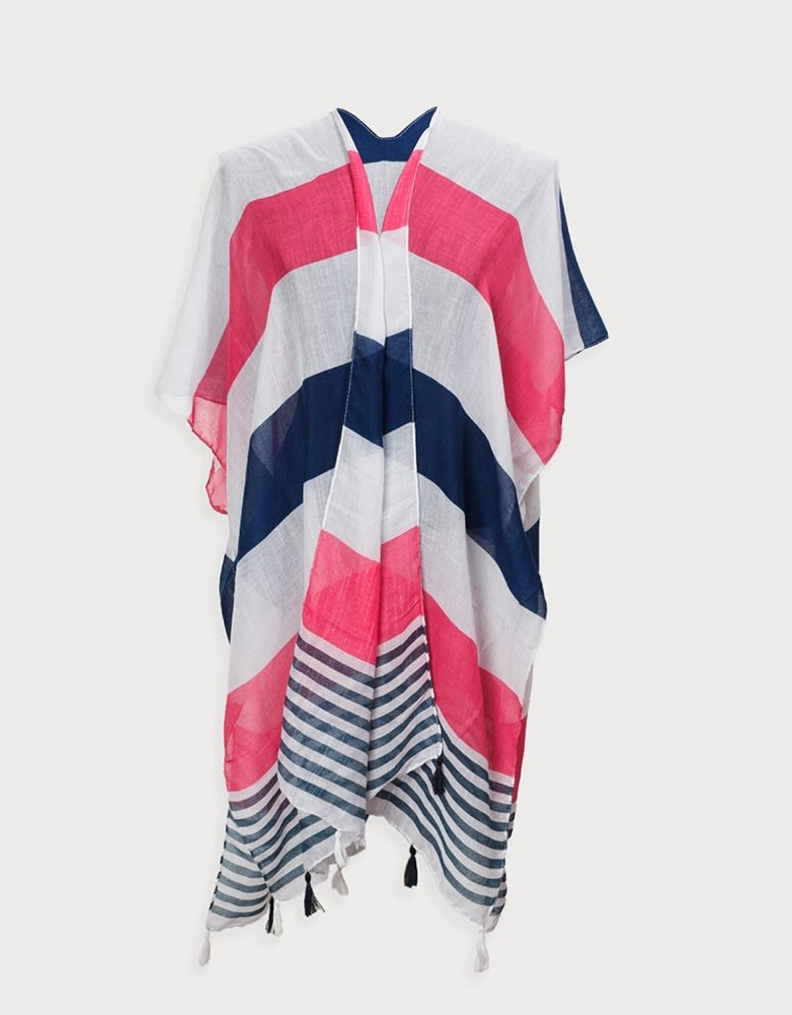 Caracol Paréo de plage - Marine & Rose