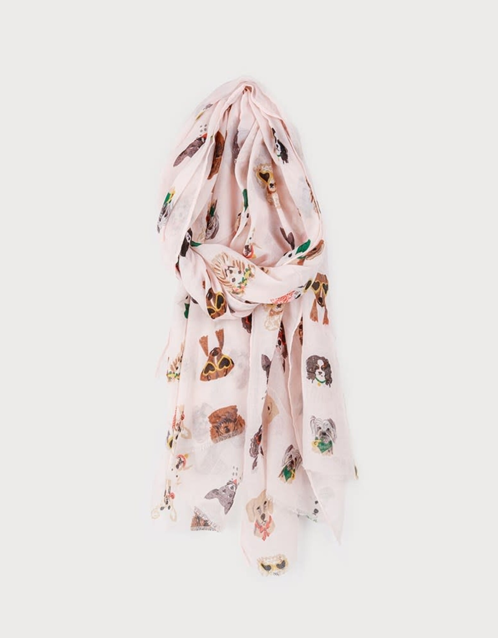 Caracol Foulard chiens - Multi Rose