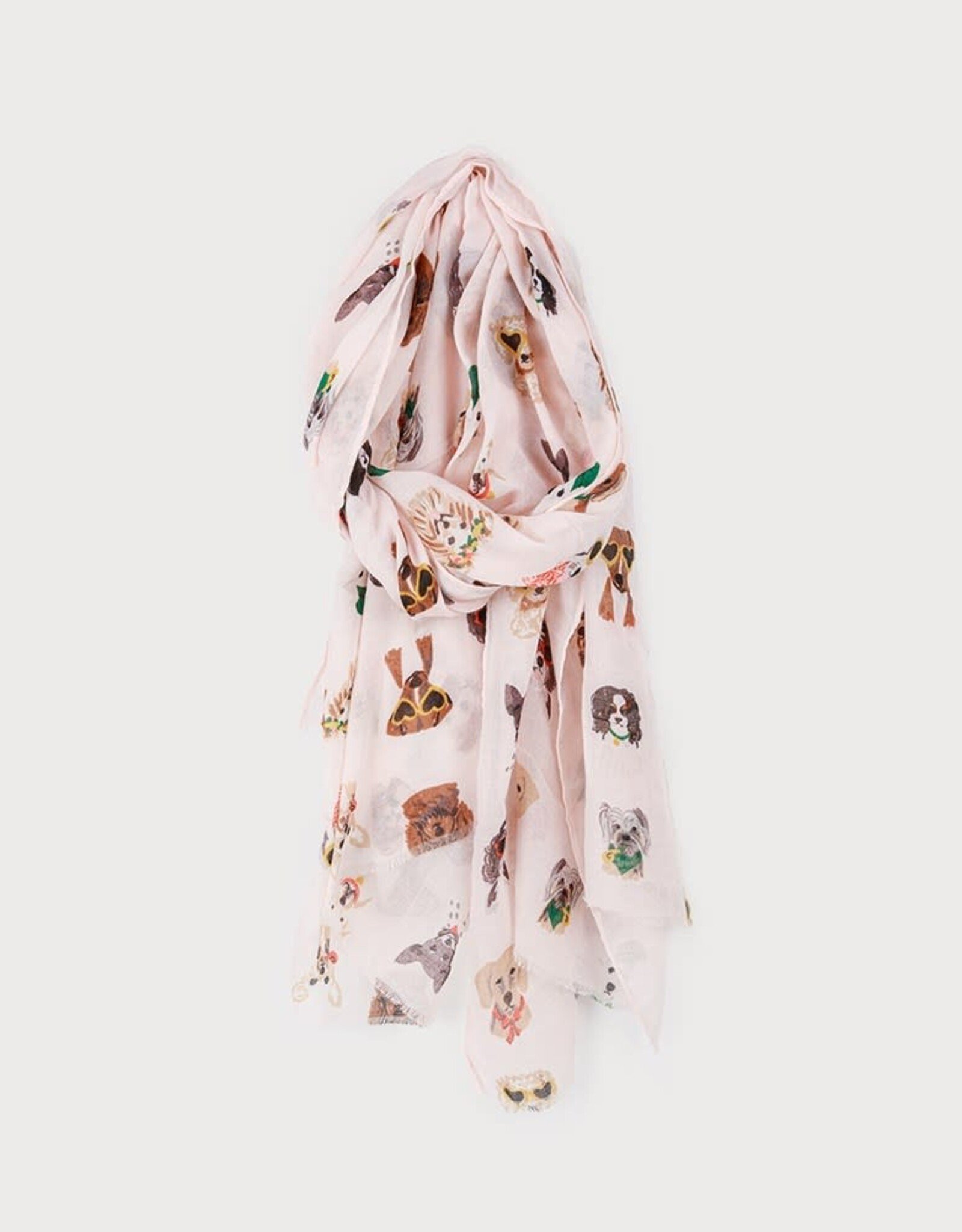 Caracol Foulard chiens - Multi Rose