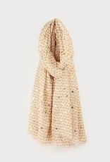 Caracol Foulard mini coeurs - Beige