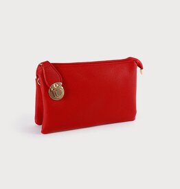 Caracol Petit sac  #7012- Rouge - Or