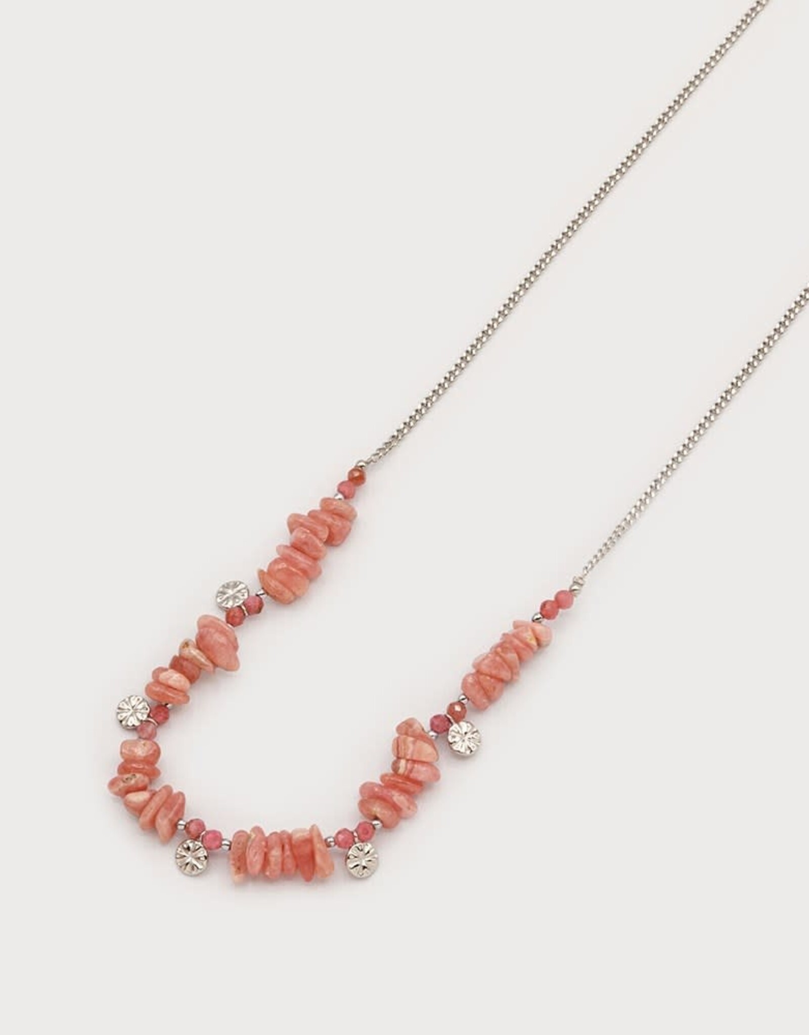 Caracol Collier #1807 - Rose- Stainless