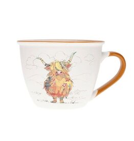 Grande tasse - Vache brune