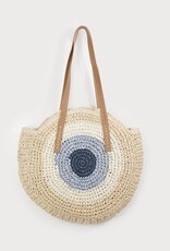Caracol Sac fourre-tout en raffia - Beige