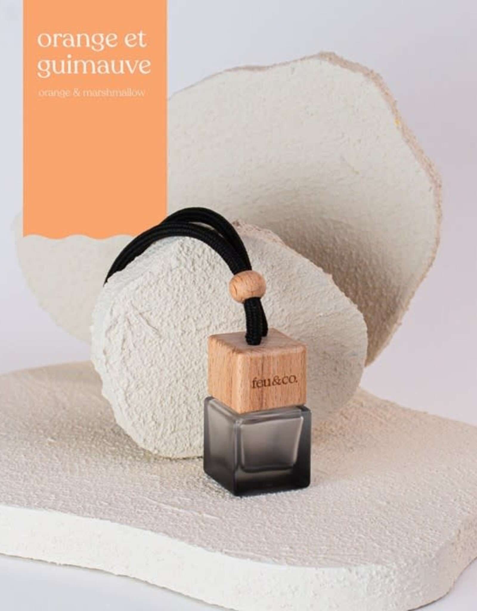 Feu & Co Diffuseur Auto - Orange & Guimauve