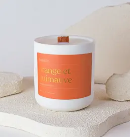Feu & Co Bougie - Orange & Guimauve