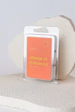 Feu & Co Cube de cire - Orange & Guimauve