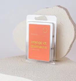 Feu & Co Cube de cire - Orange & Guimauve