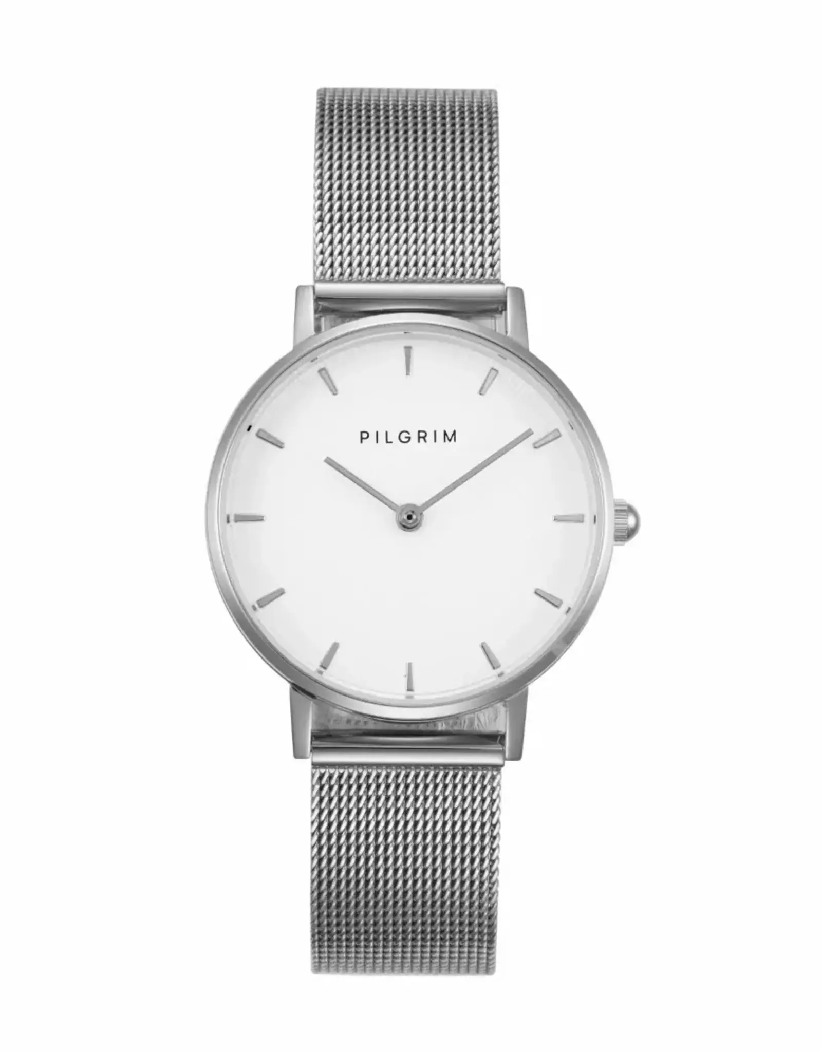 Pilgrim Montre Traveler Steel - Argent