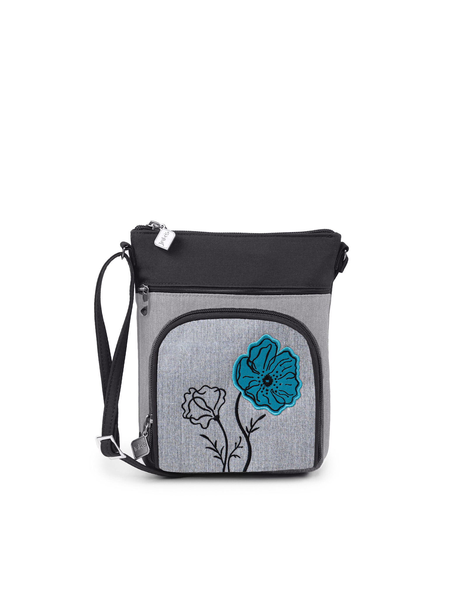 Jak's Pochette de marche   - Fleur Aqua