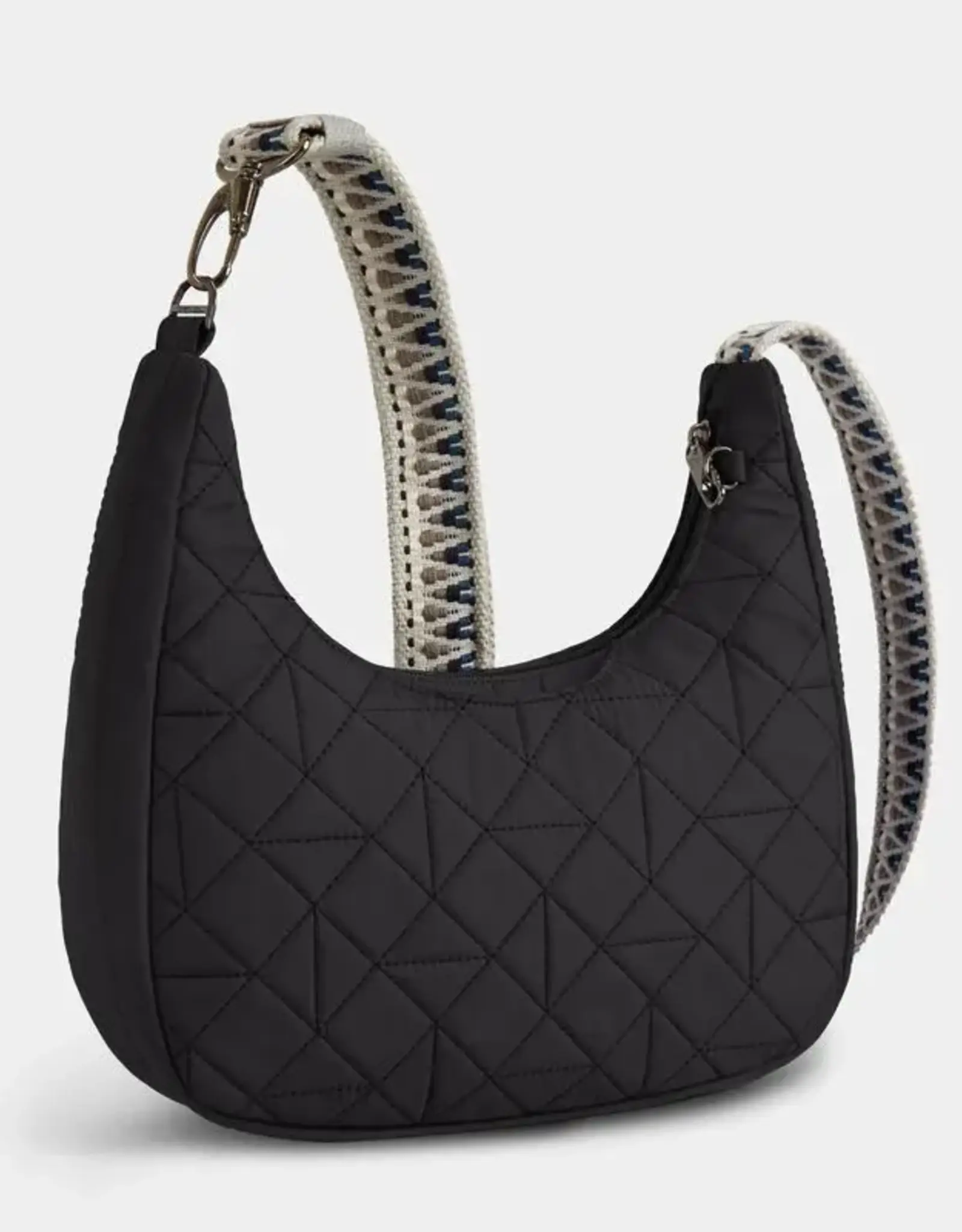 Sac Antivol à bandoulière - Boho Slouchy noir