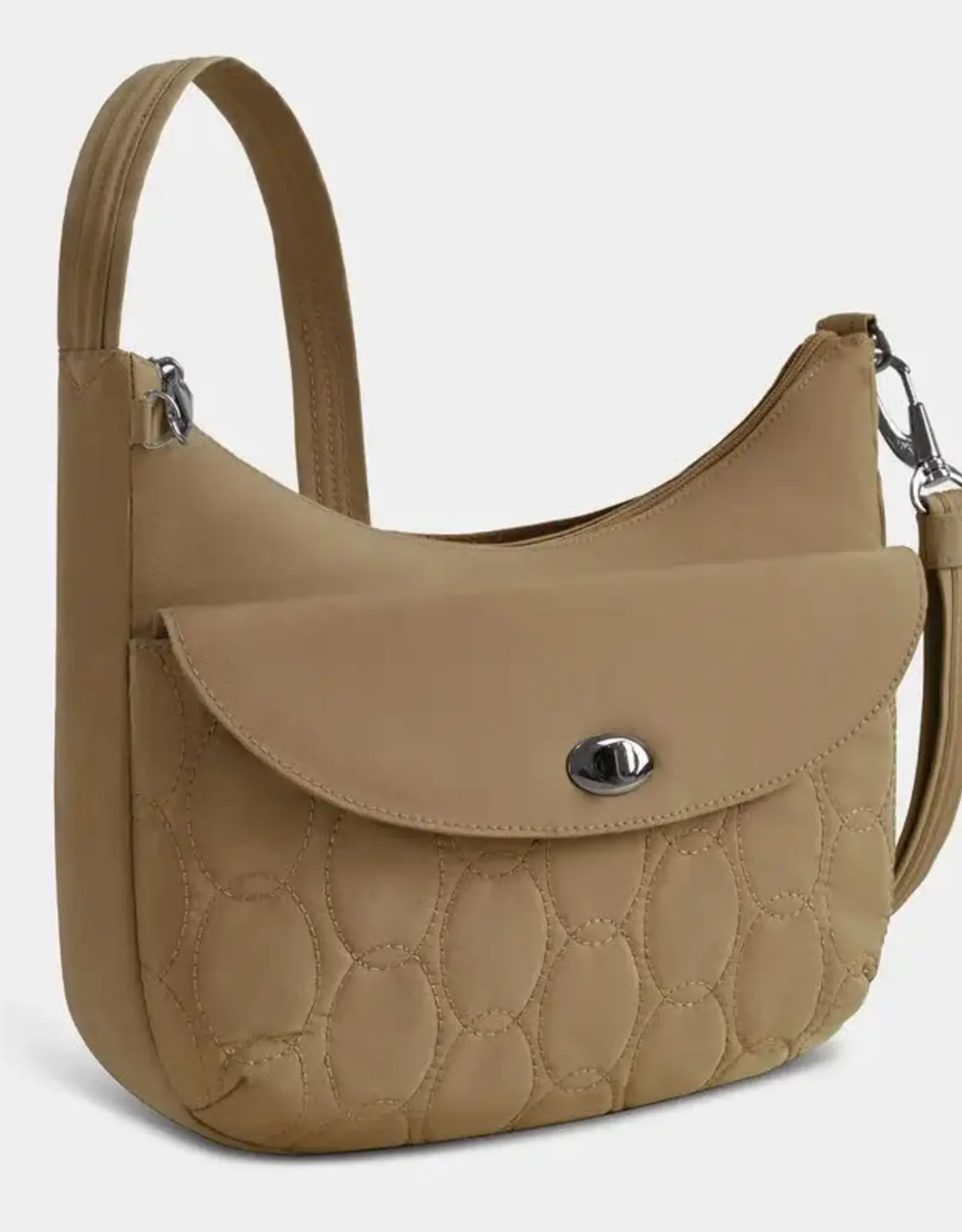 Sac Antivol à bandoulière - Runways  Beige
