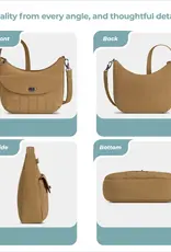 Sac Antivol à bandoulière - Runways  Beige