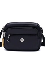 Sac à bandoulière Biscuit   - Noir