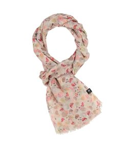 Fraas Foulard Points Aquarelle - Rose