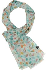 Fraas Foulard Points Aquarelle - Bleu