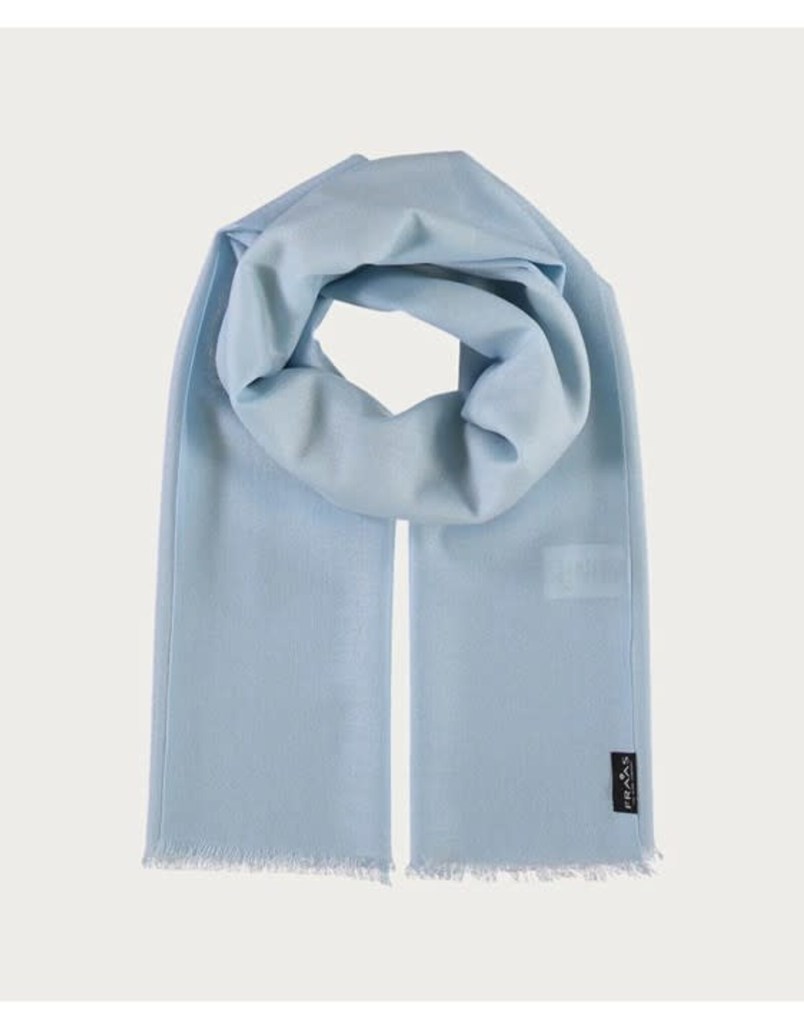 Fraas Foulard léger Uni - Bleu