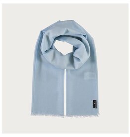 Fraas Foulard léger Uni - Bleu