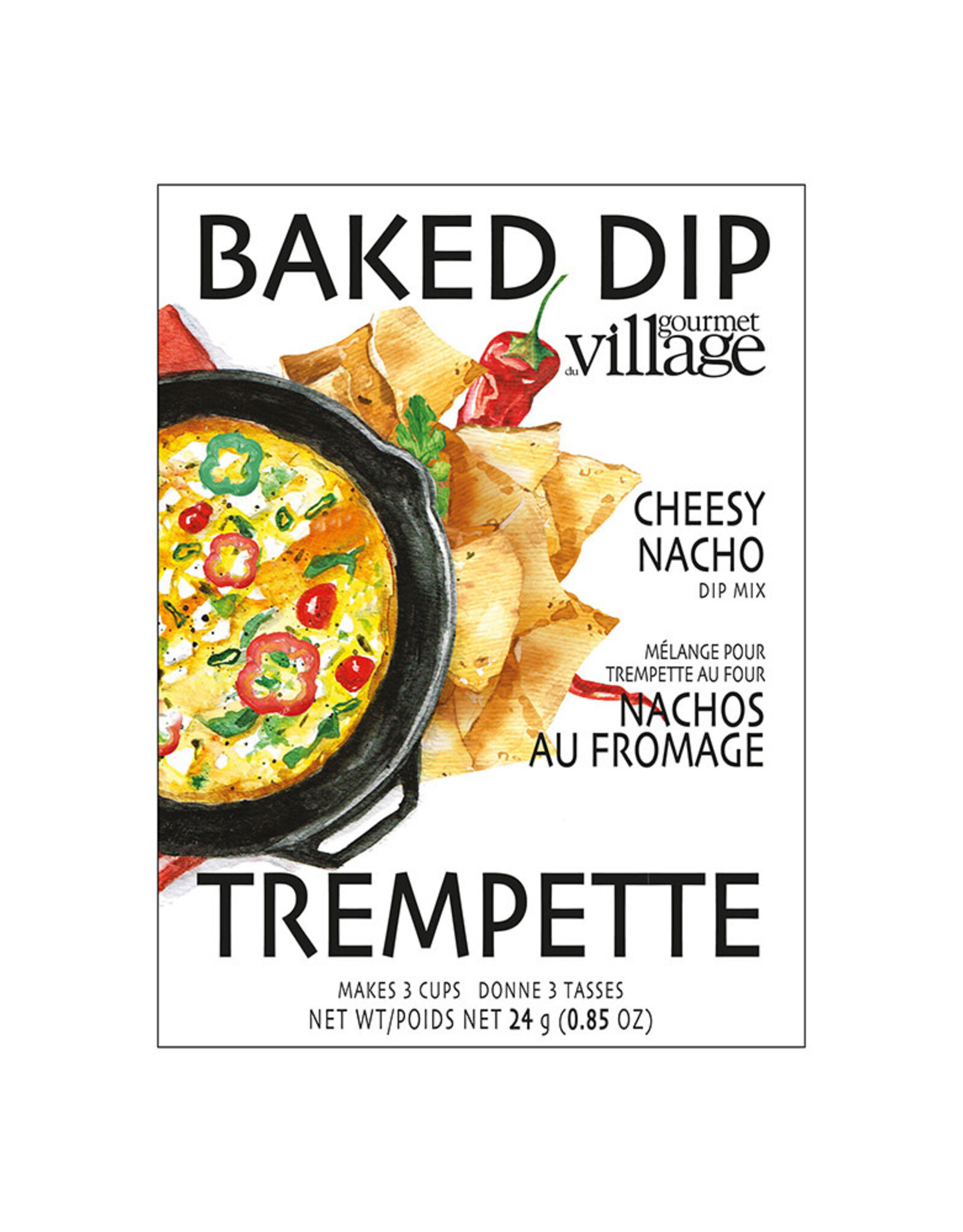 Gourmet du Village Trempette Chaude - Nachos au Fromage