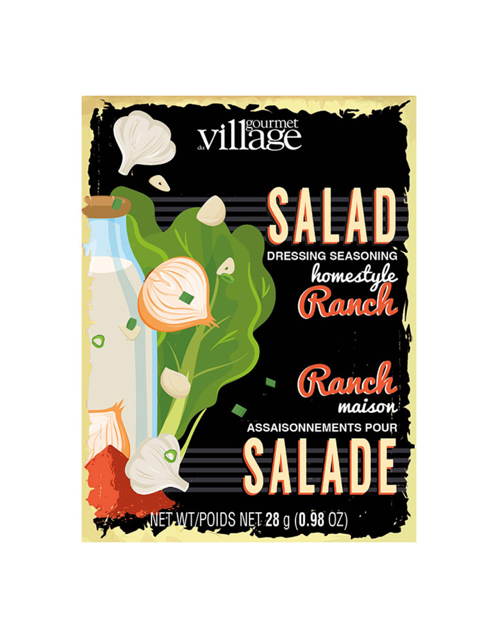 Gourmet du Village Mélange Vinaigrette salade - Ranch