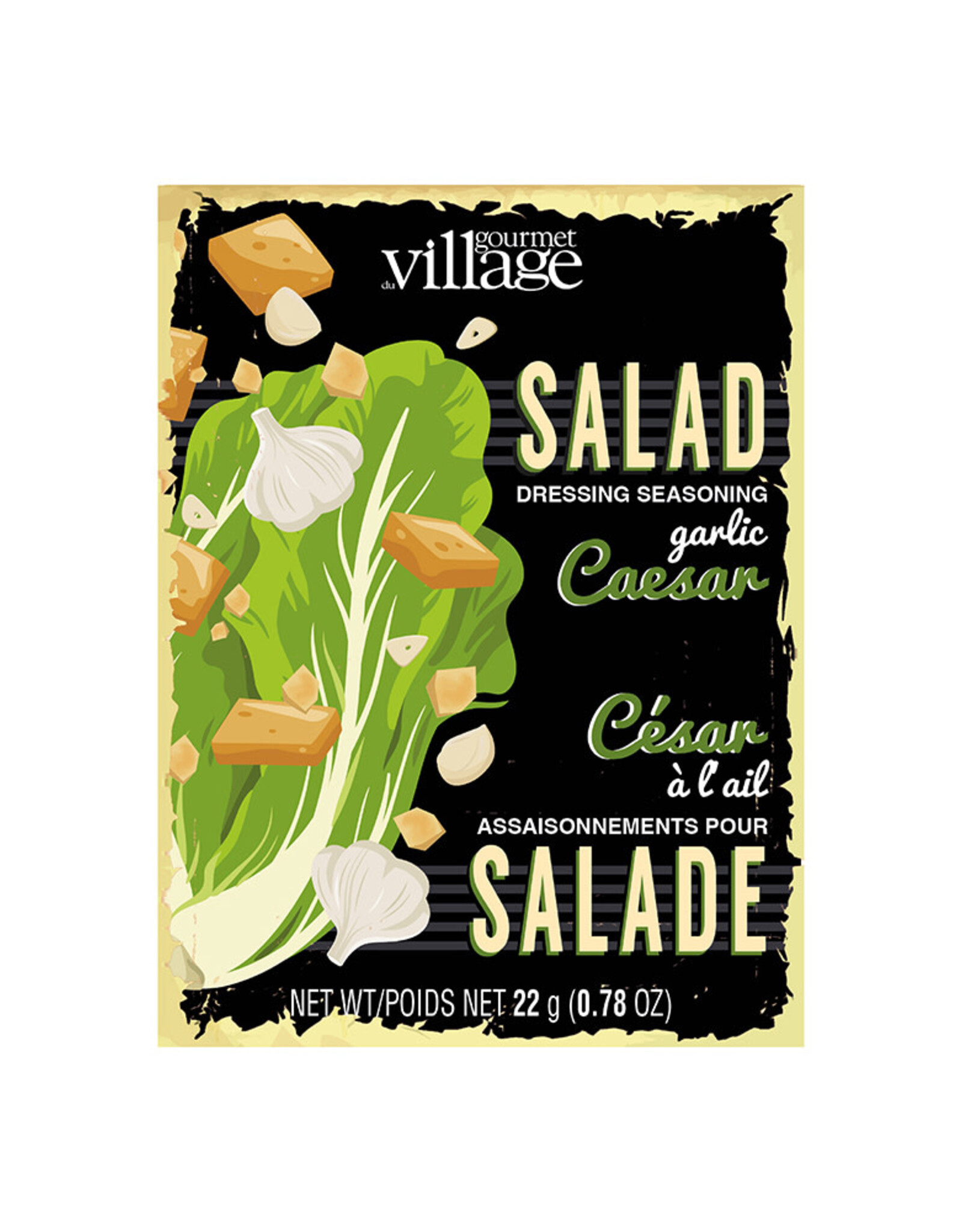Gourmet du Village Mélange Vinaigrette salade - César
