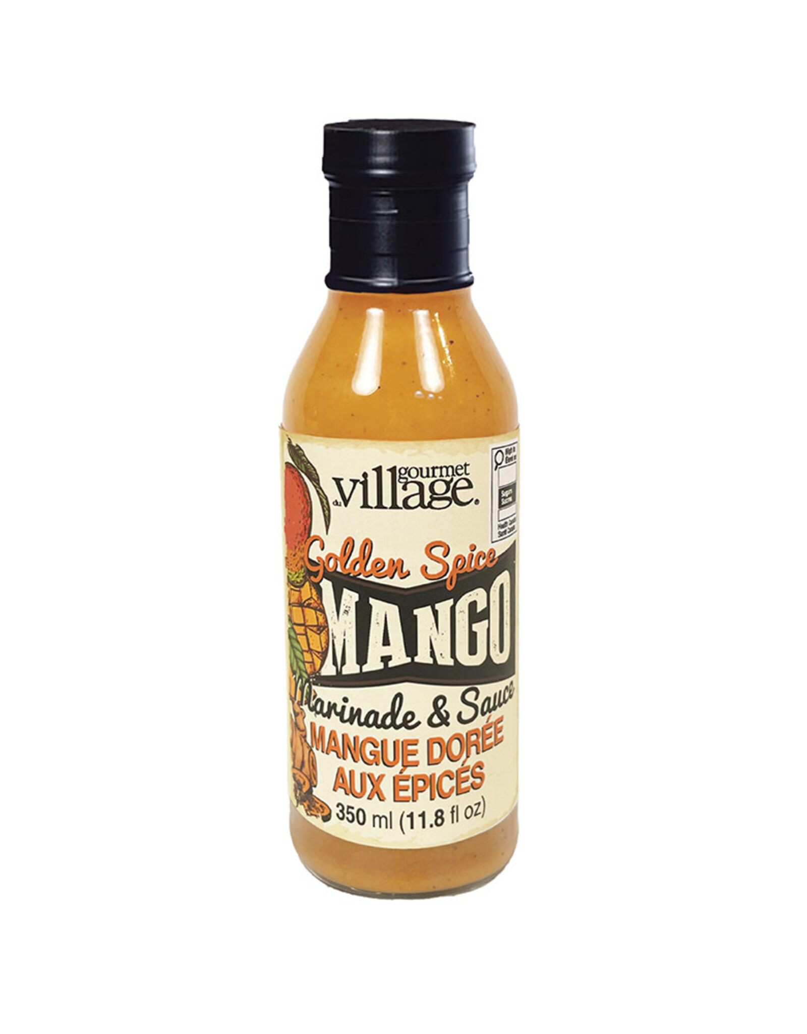Gourmet du Village Sauce Mangue aux épices Dorées