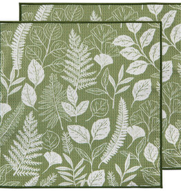 2 torchons en Microfibre - Fougère