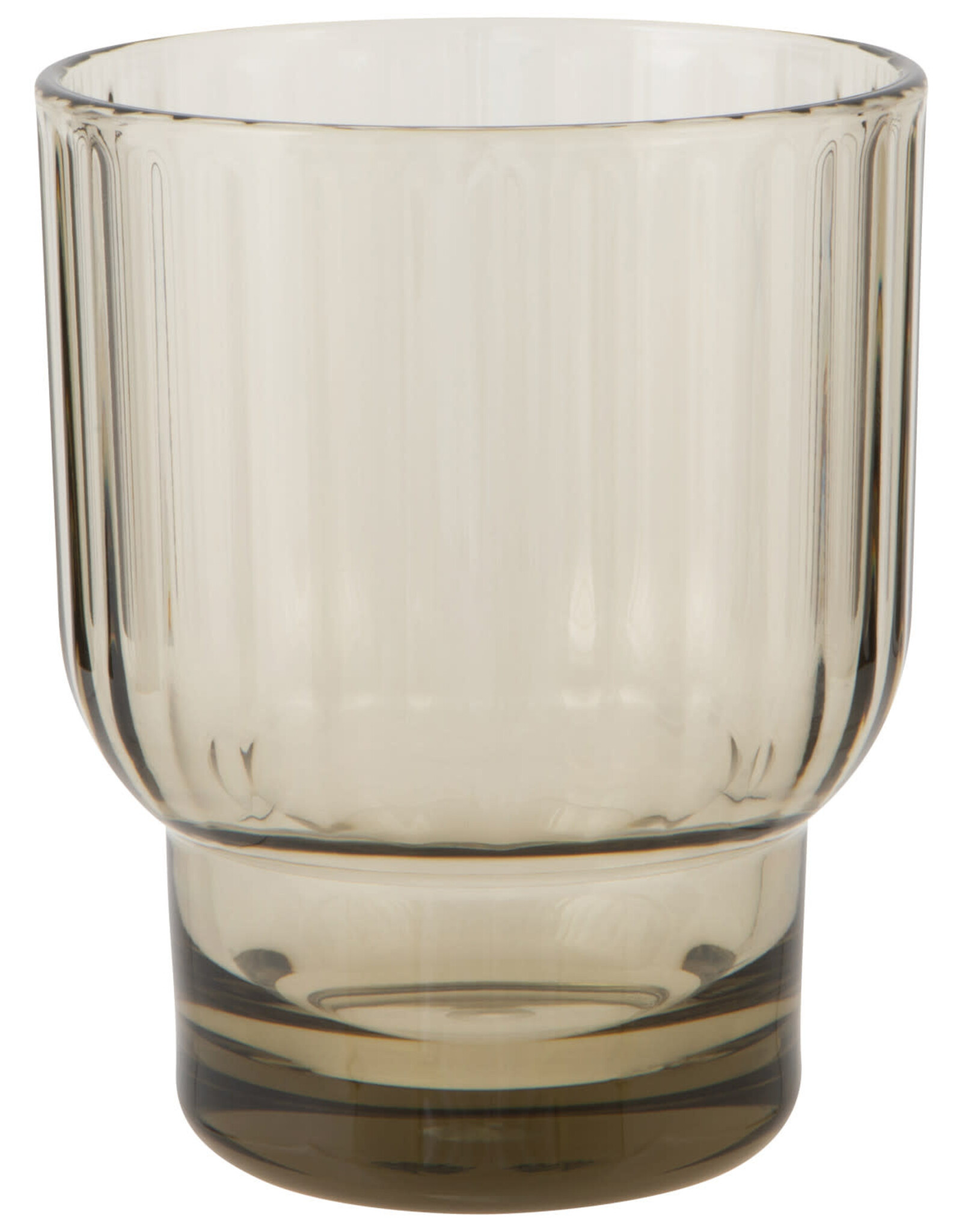 Verre plastique - Cannelé