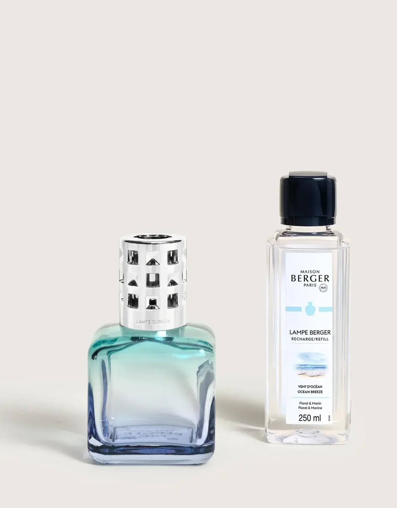 Maison Berger Coffret Lampe ice cube - Bleu Turquoise