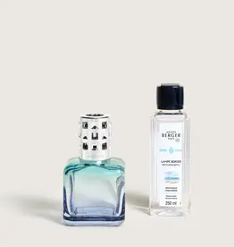 Maison Berger Coffret Lampe ice cube - Bleu Turquoise