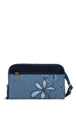 Jak's Grand portefeuille Fleurs #156 - Marine