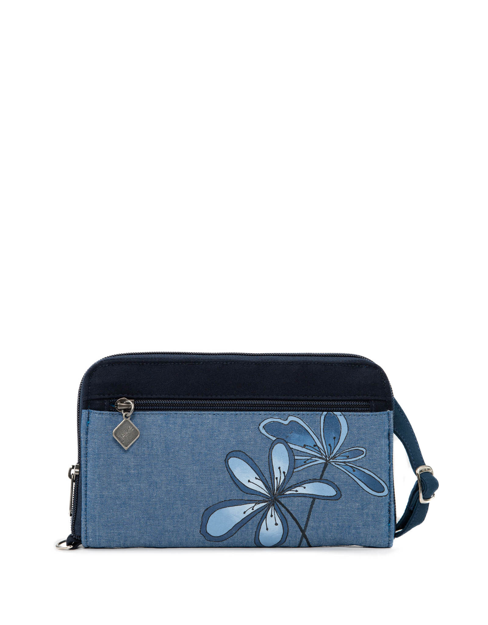 Jak's Grand portefeuille Fleurs #156 - Marine